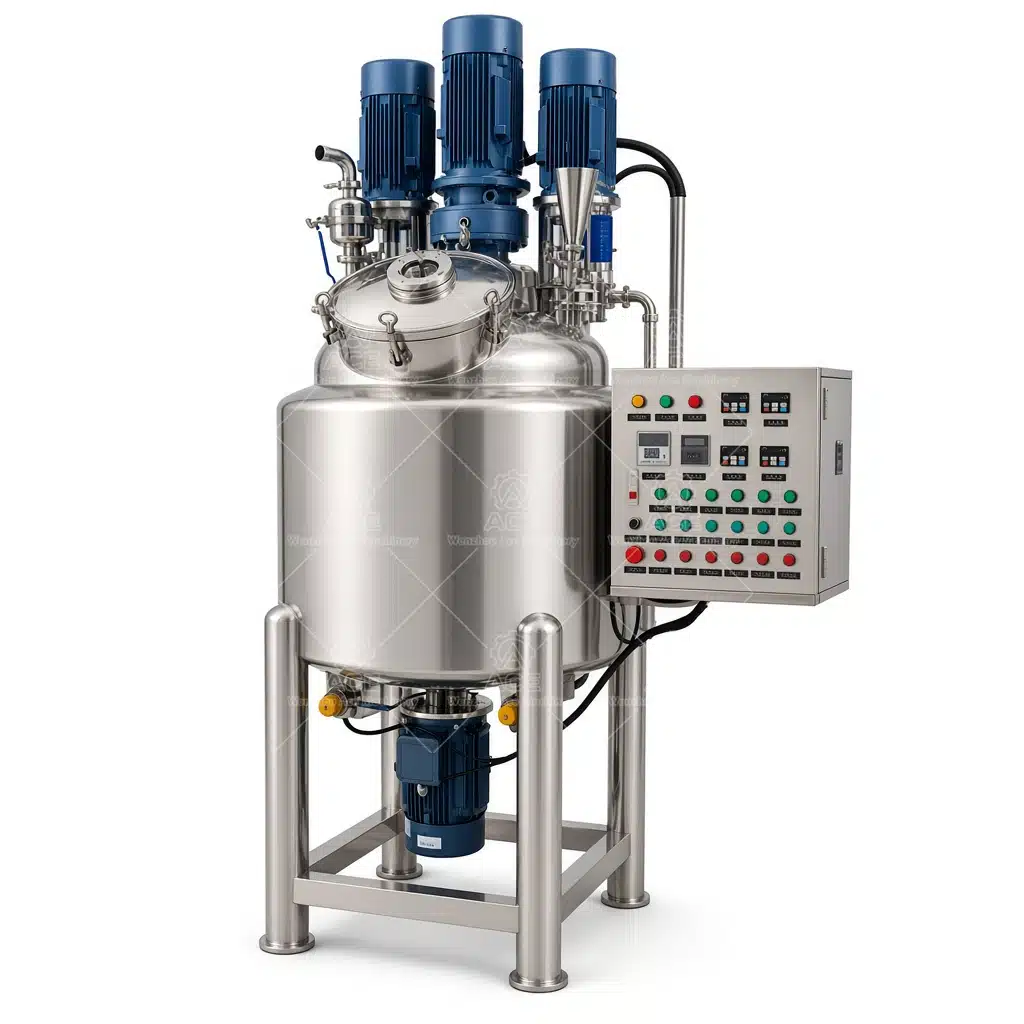 Stainless steel mixing tank