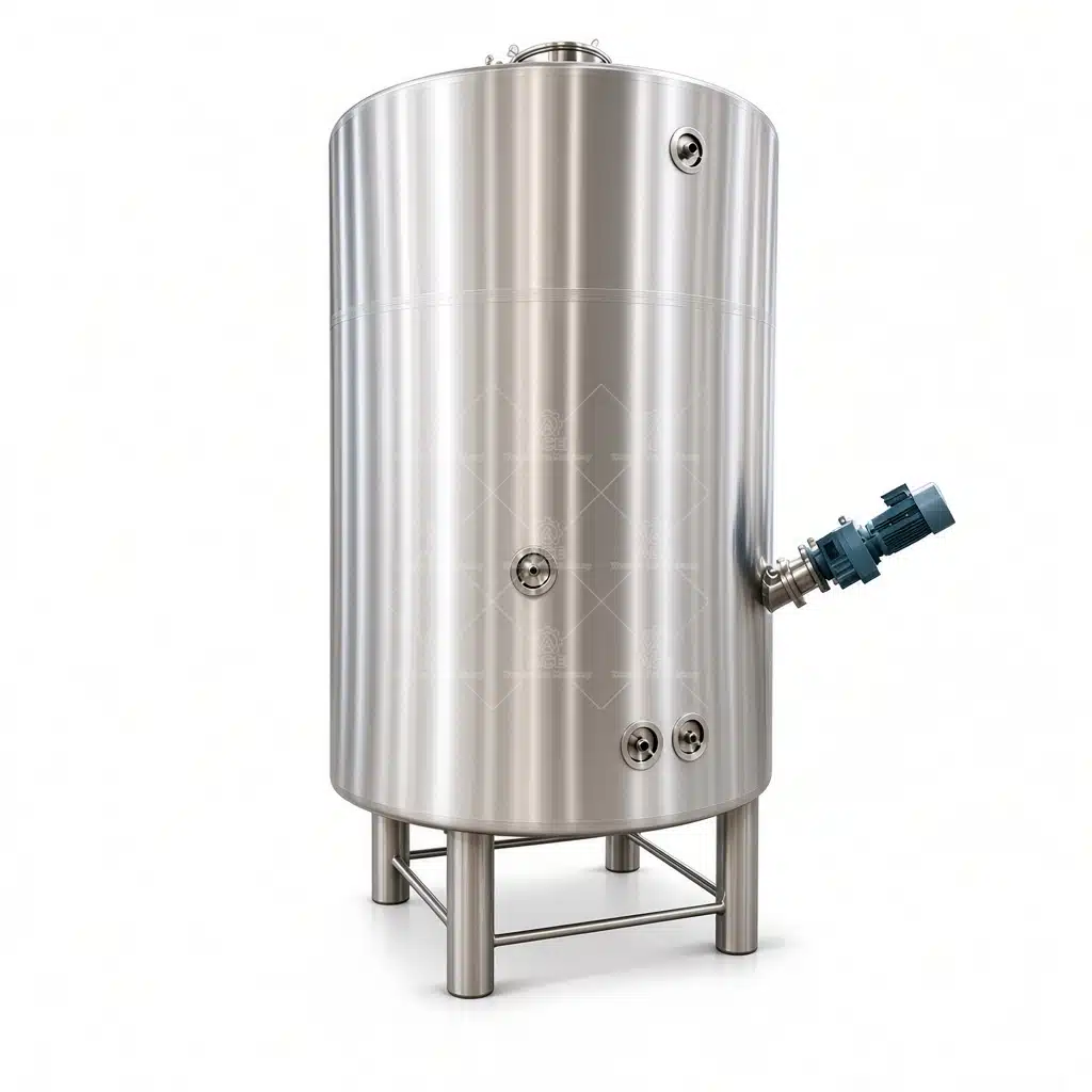 Stainless steel mixing tank